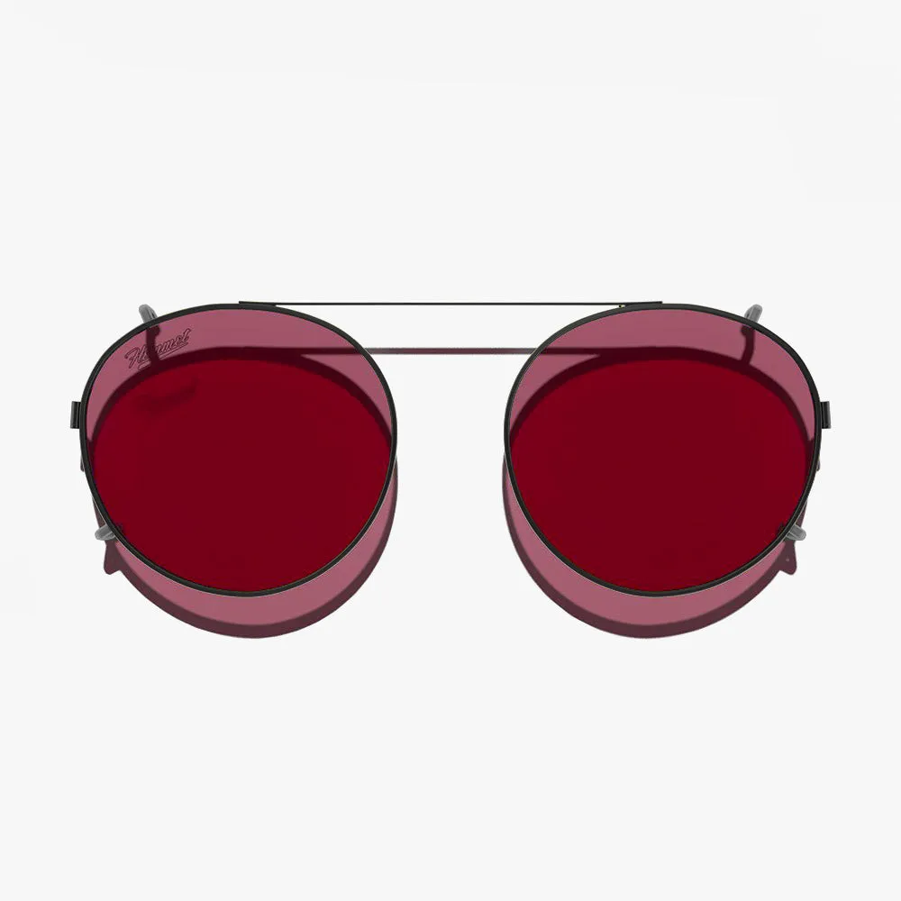 Hemmet Serie 2 S2 Tints clip-on rosso vino polarizzate