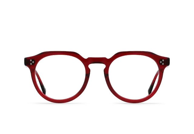 Raen Baley Oxblood Clear montatura da vista 51 acetato