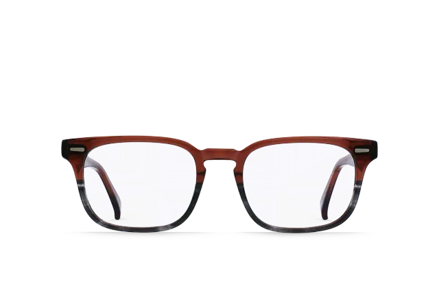 Raen Doheny II Cognac Clear 51 occhiali da vista slim