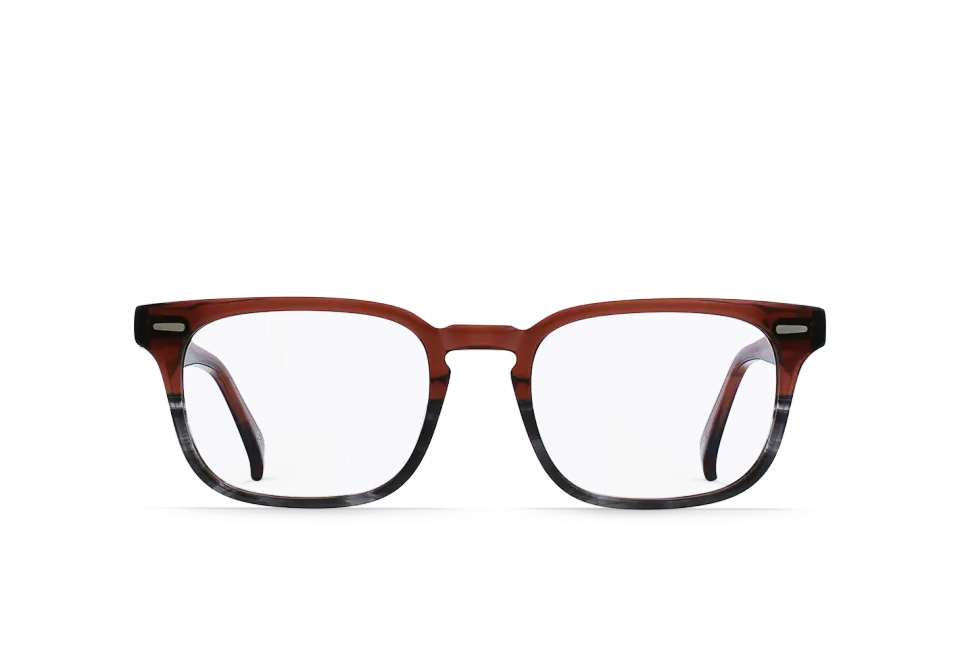 Raen Doheny II Cognac Clear 51 occhiali da vista slim