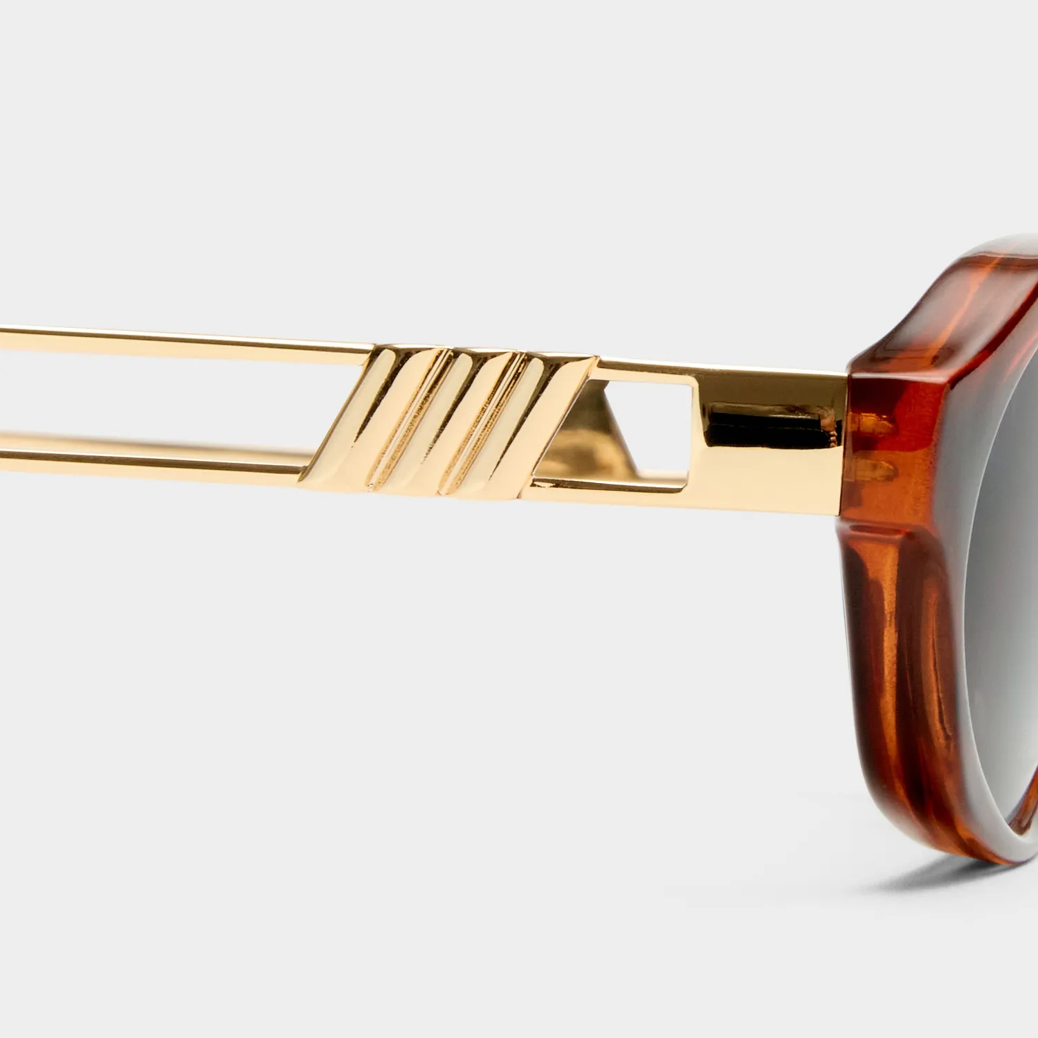 Le Specs Lunita occhiali da sole dark tort ovali