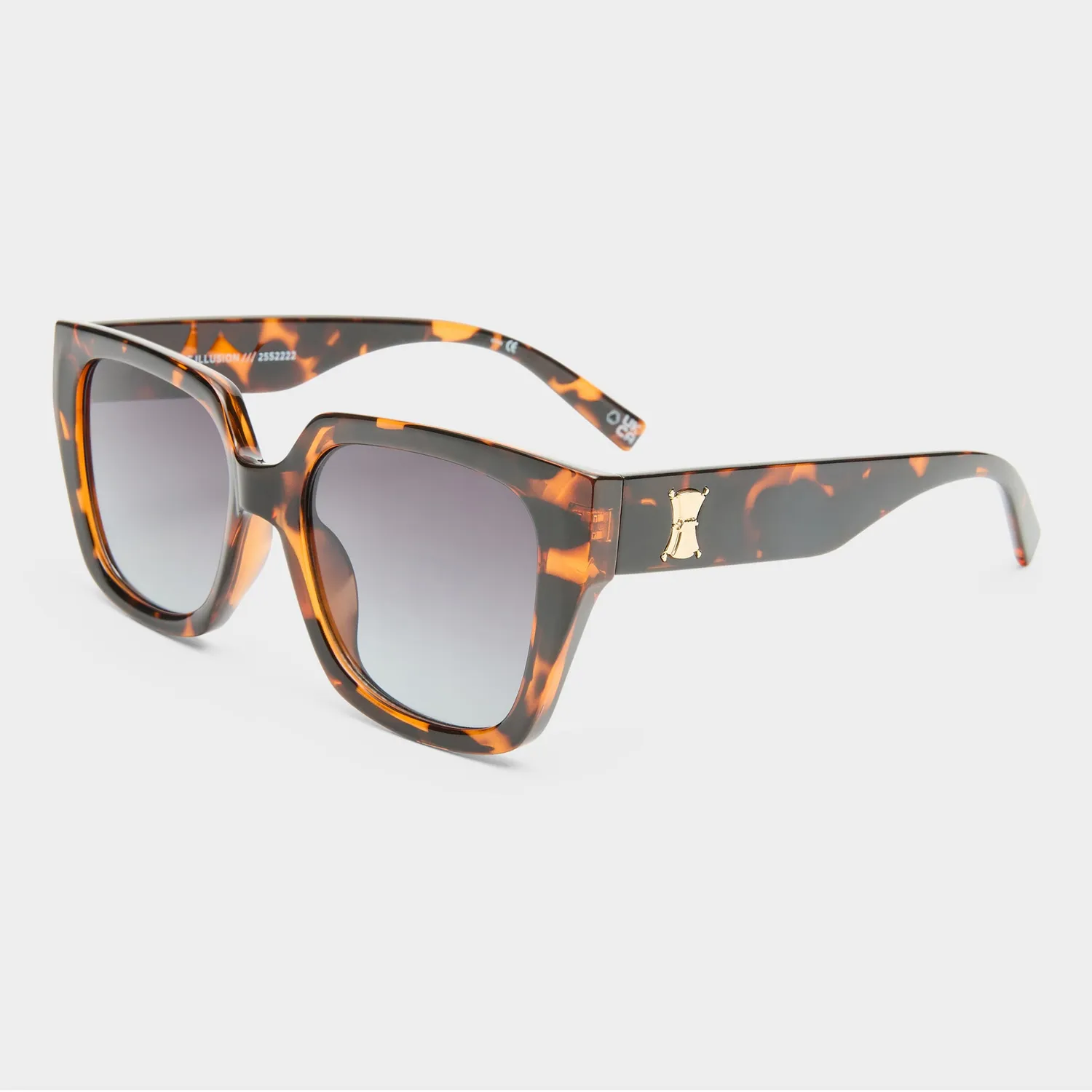 Le Specs The Illusion occhiali da sole tort sfumati