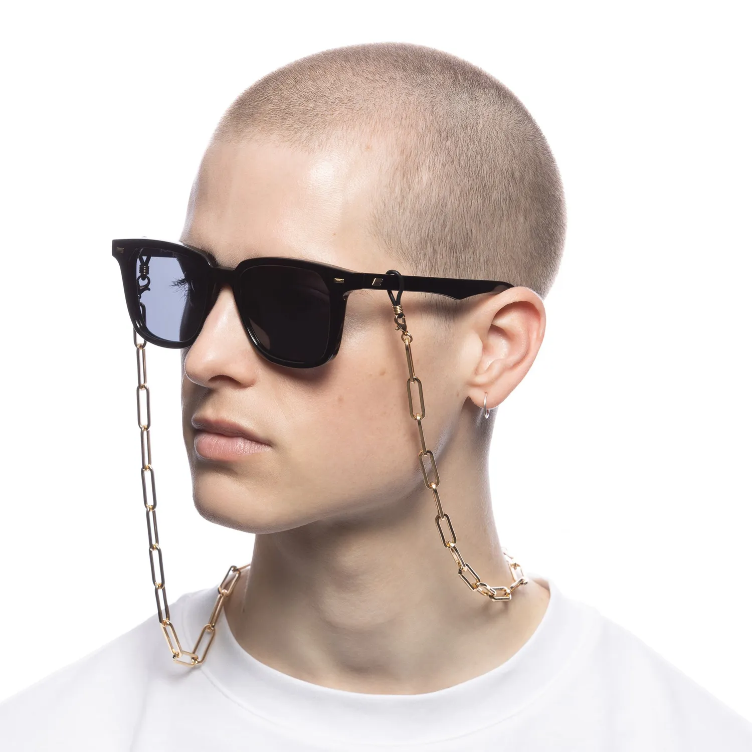 Le Specs Bold Link Neck Chain catenella oro