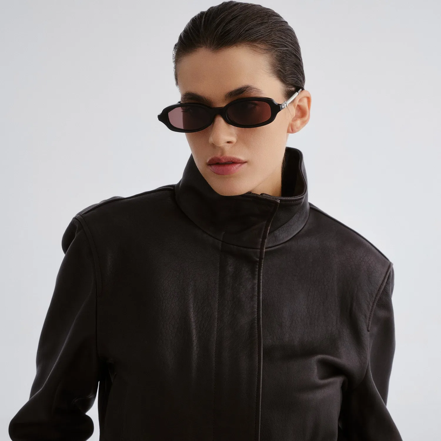 Le Specs Lichtblick occhiale da sole nero acetato