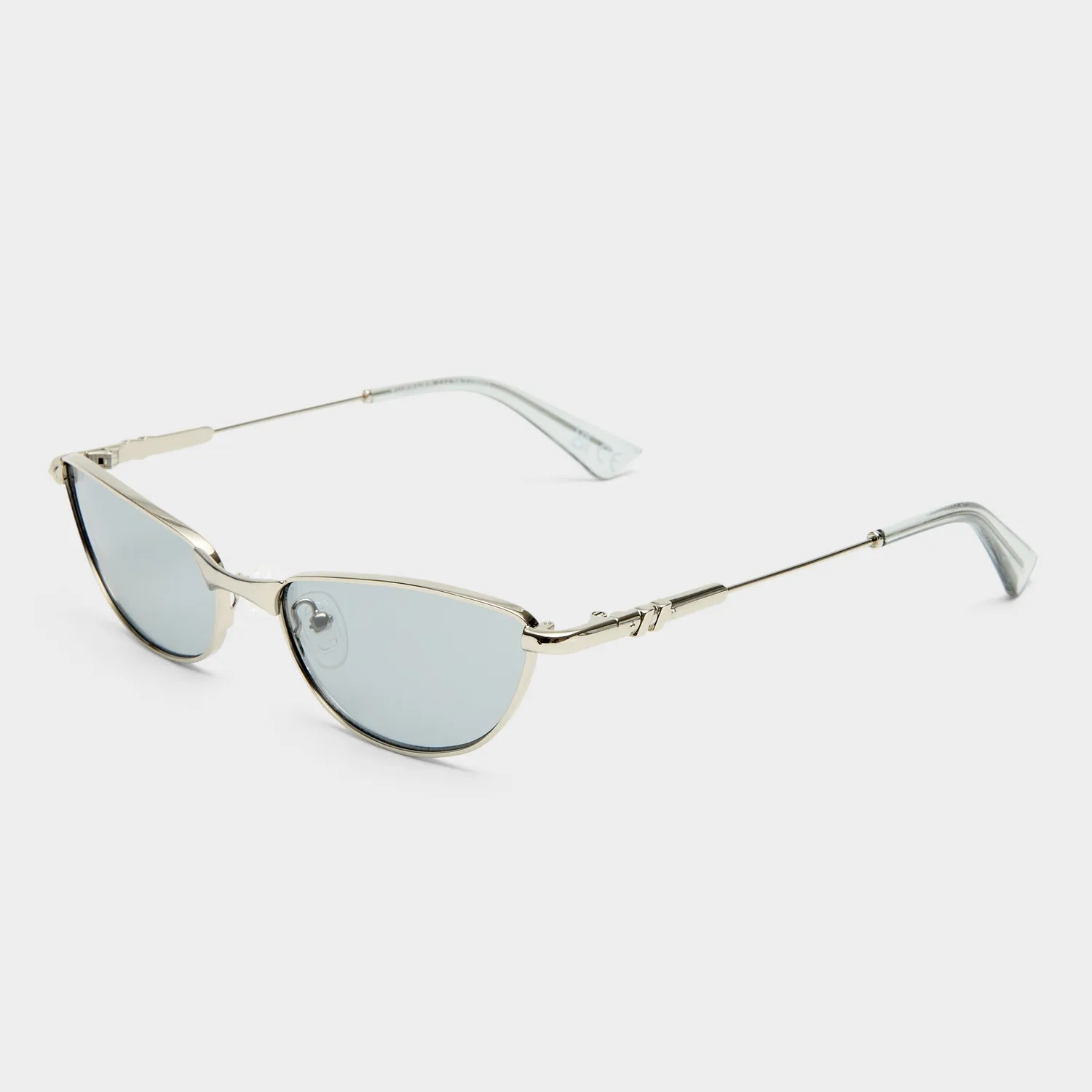 Le Specs Thorned occhiali da sole silver cat-eye