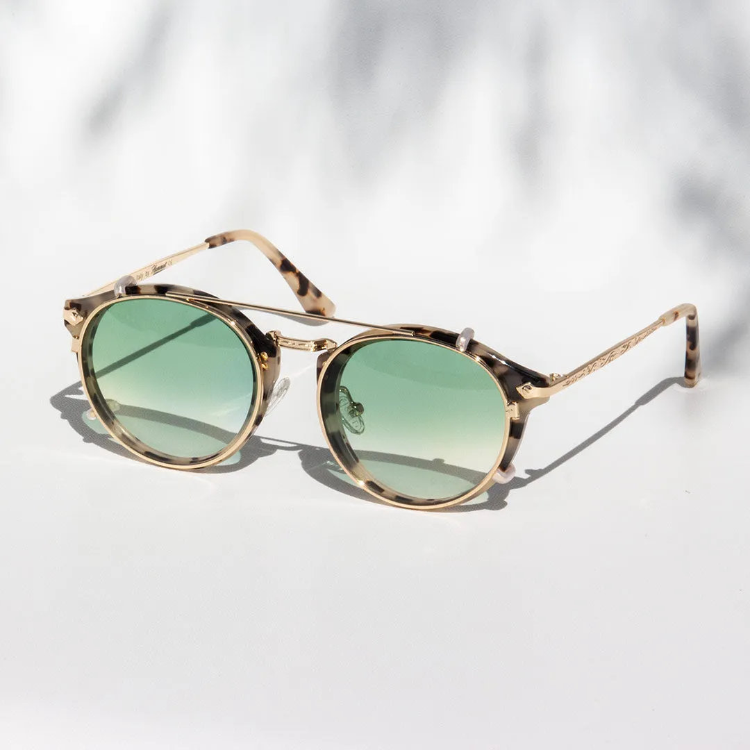 Hemmet Vintage Raider Deluxe Clip S2 occhiale marrone chiaro