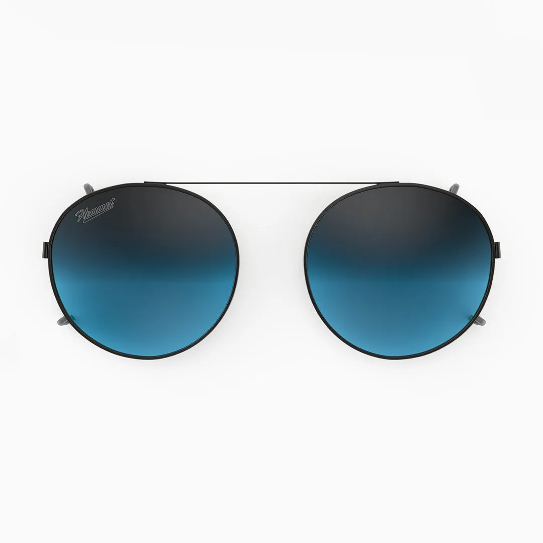 Hemmet Clip-on Series 2 S2 Sun Shark Blue clip-on polarizzato