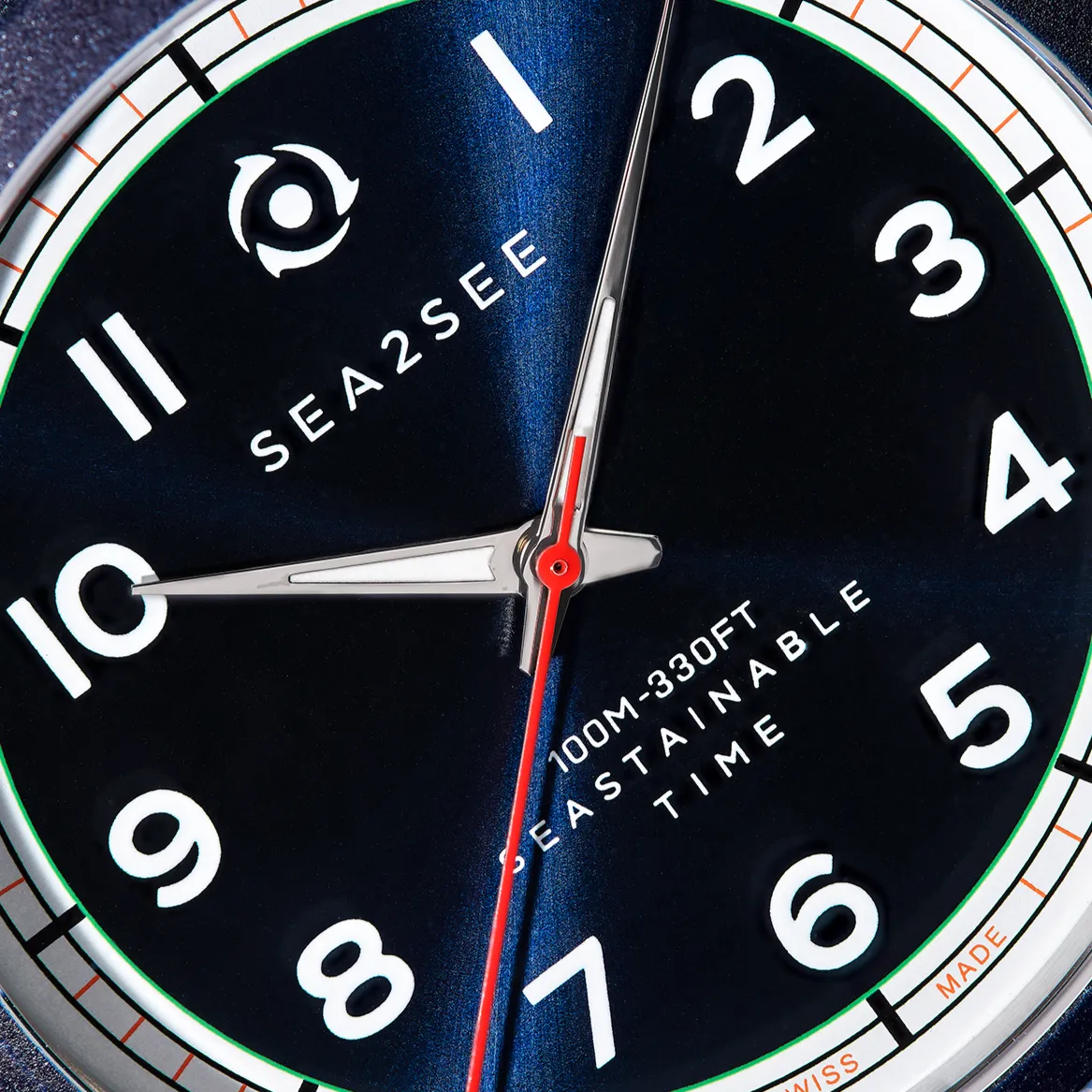 Sea2see Montecarlo 03 orologio blu navy 41 mm
