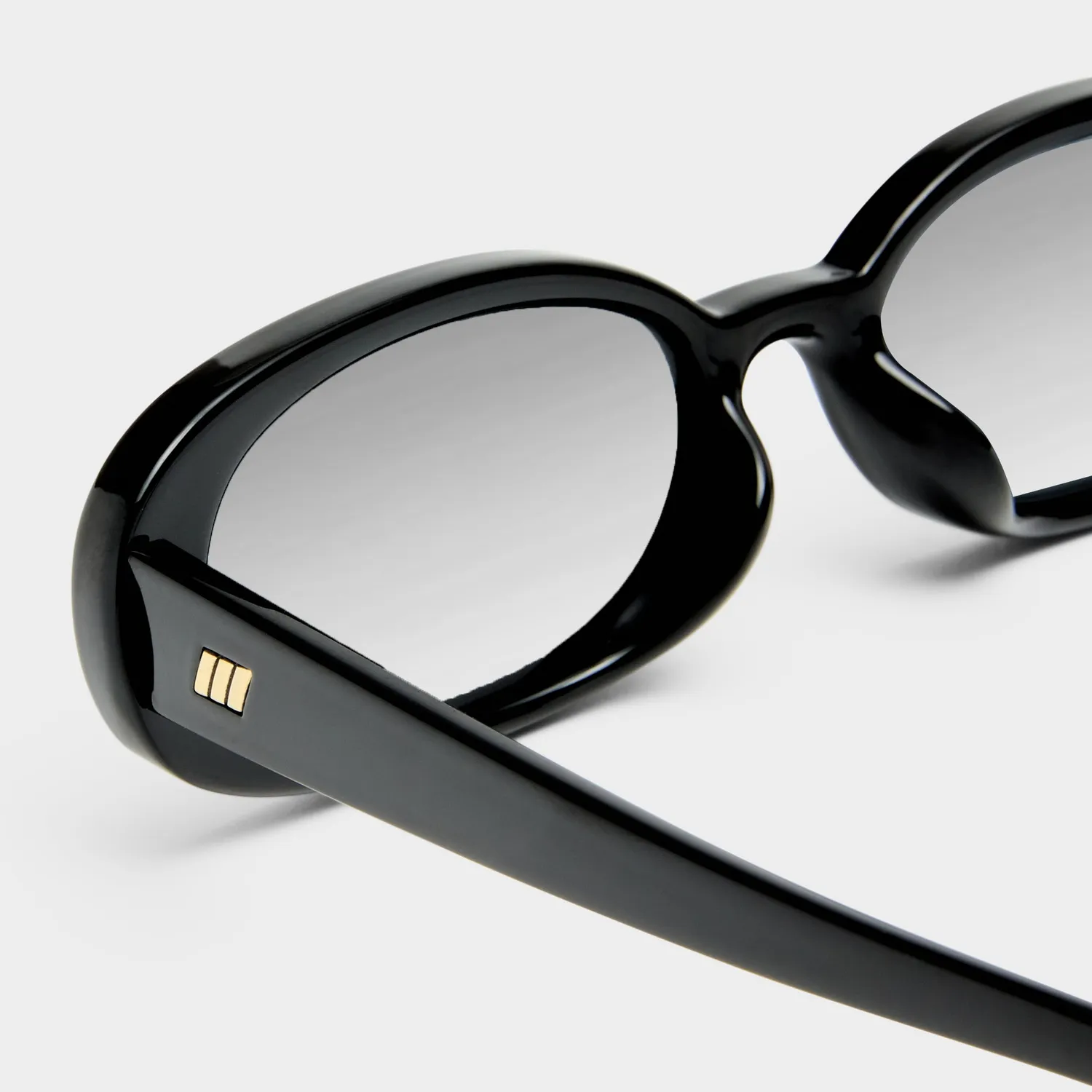 Le Specs Outta Love + occhiale da sole nero sfumato