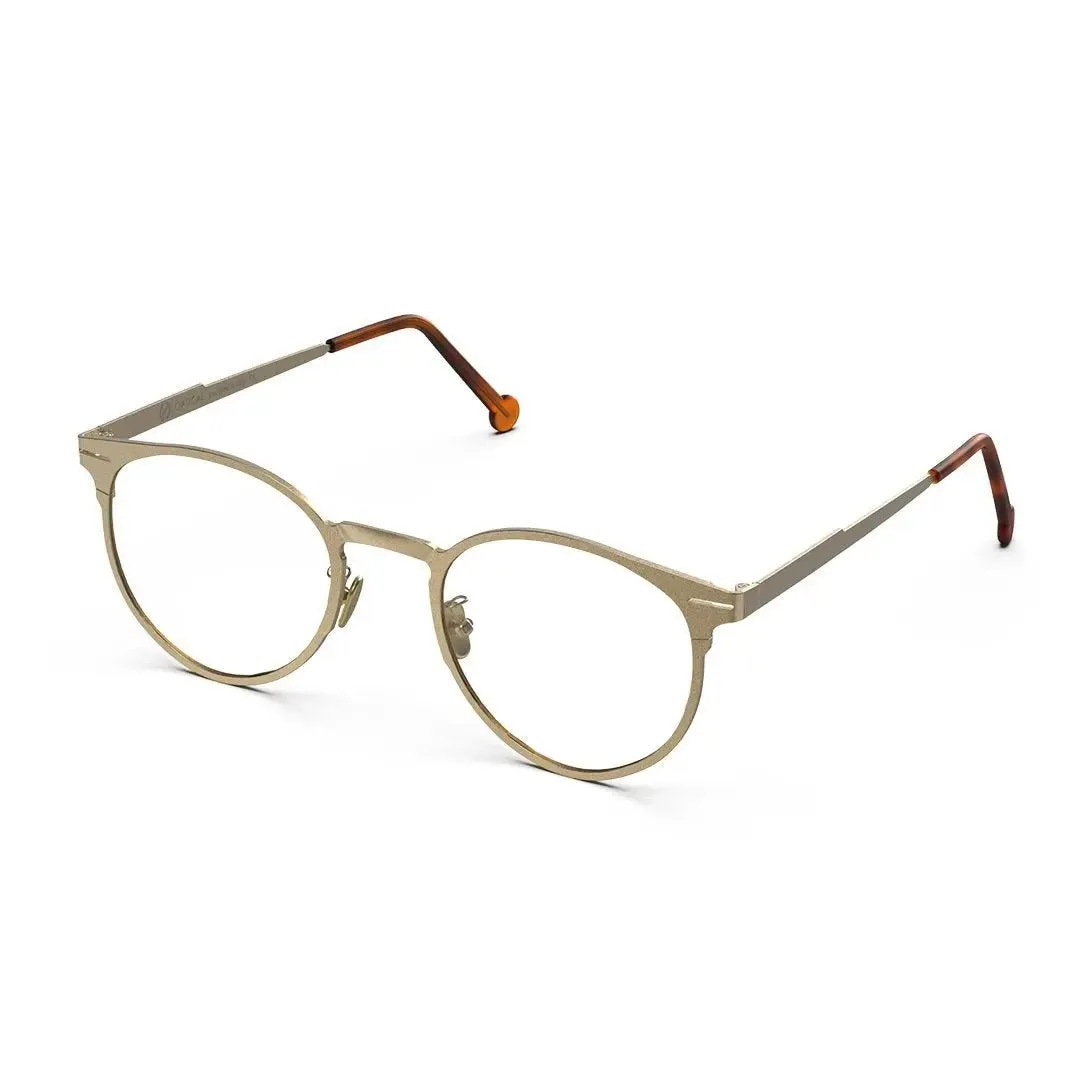 Hemmet America The Seattle occhiali da vista Gold in alluminio