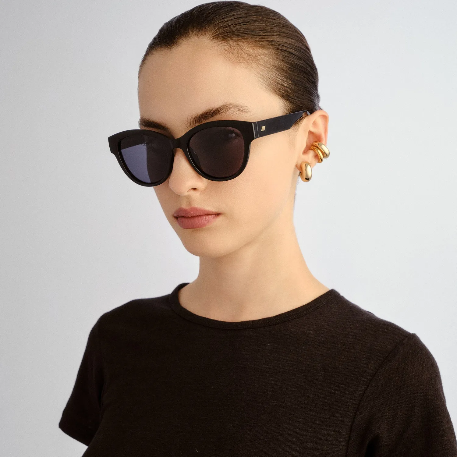 Le Specs Majestic occhiale da sole nero polarizzato