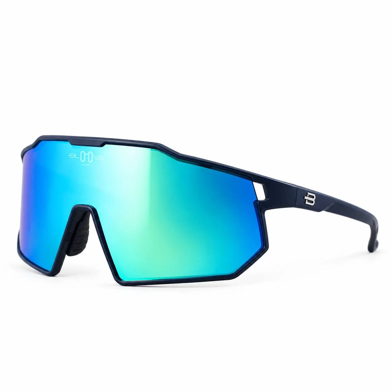 Bloovs Verbier occhiali da sole dark blue ice blue avvolgenti