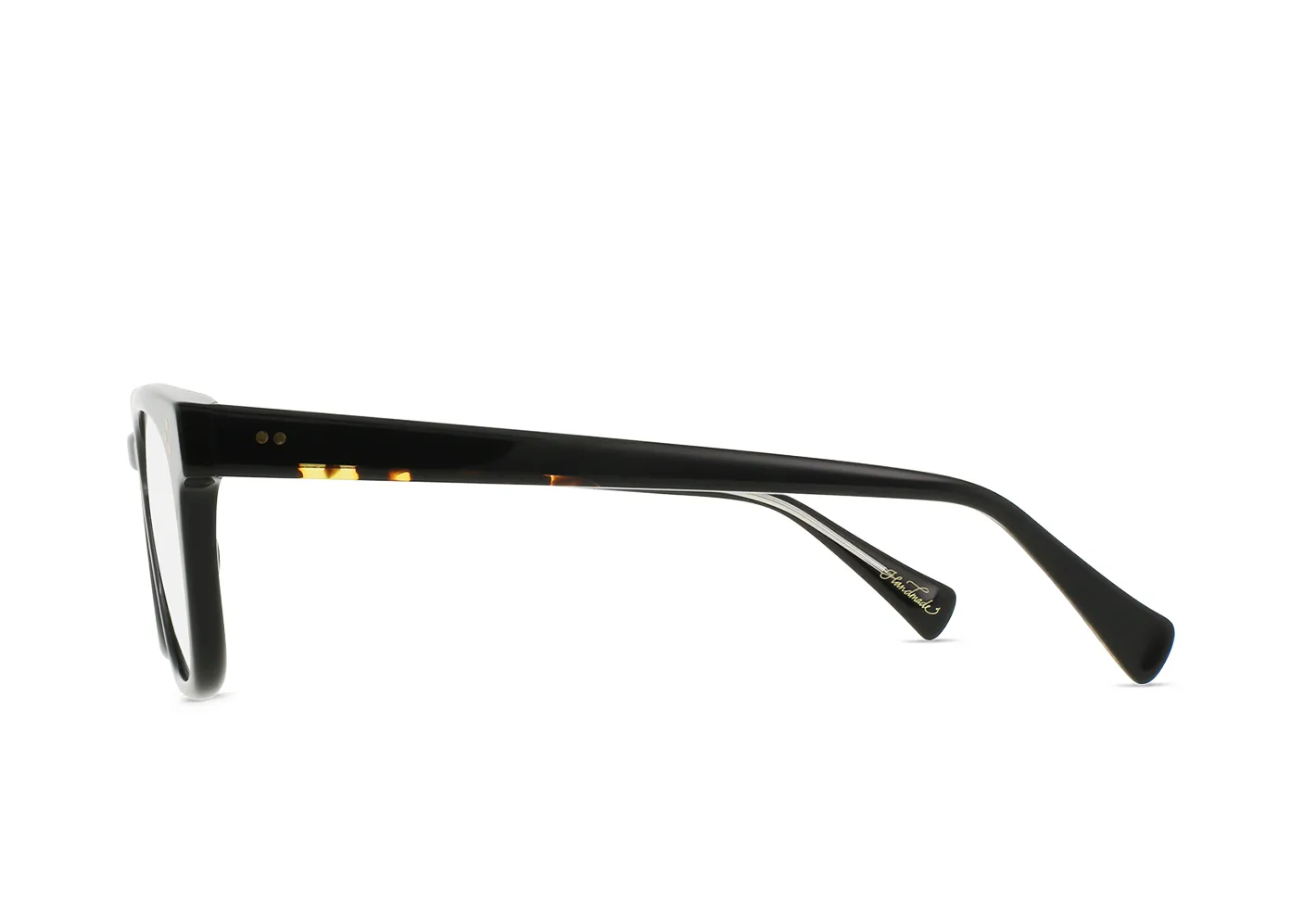 Raen Cy 49 montatura da vista nero acetato