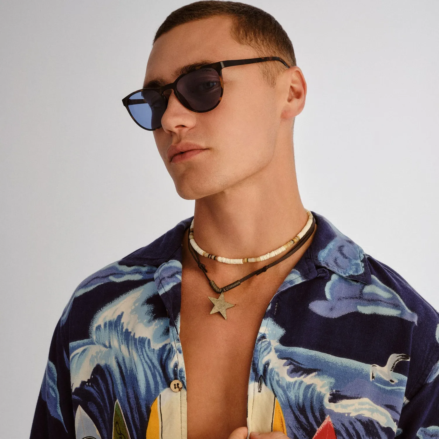 Le Specs Invincible occhiale da sole tokyo tort tondo