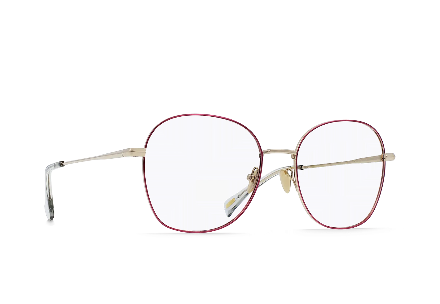 Raen Finny Pink Gold montatura da vista titanio 55 leggera