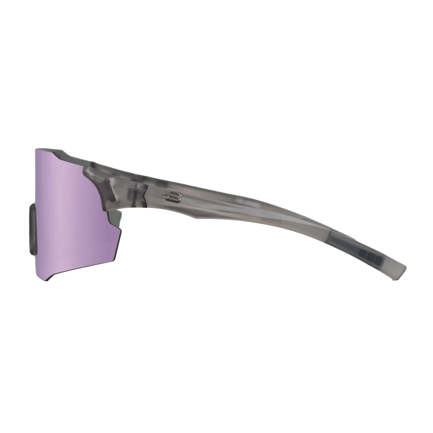 Bloovs Stelvio Crystal Gray Pink occhiale da sole sportivo