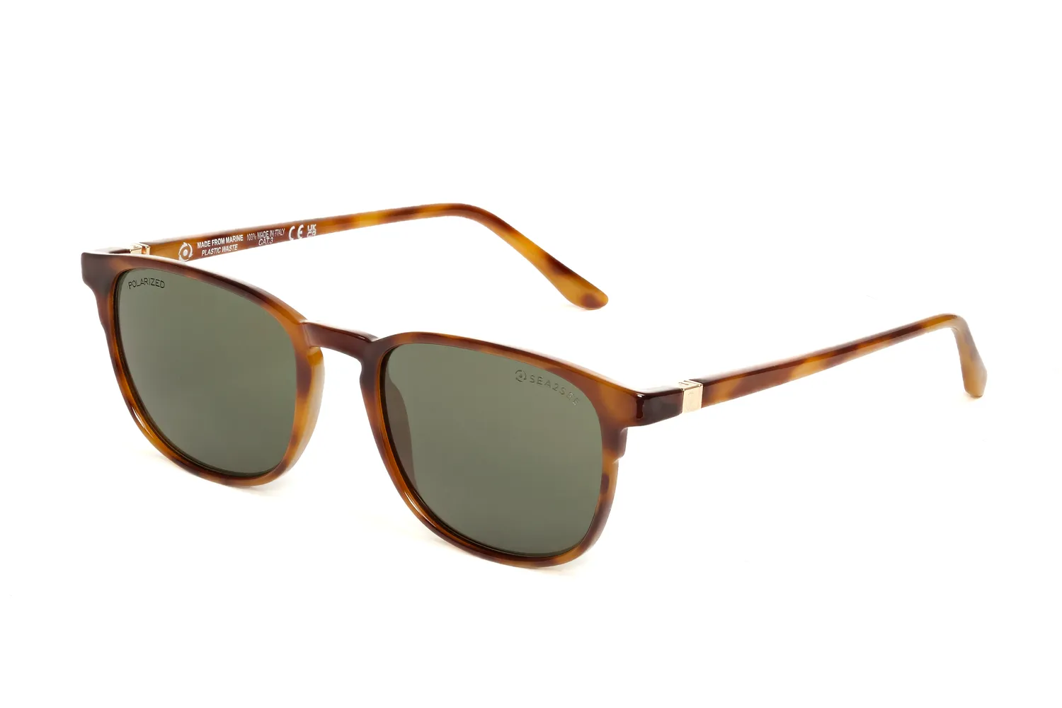 Sea2See Long Island occhiale da sole havana lente G15