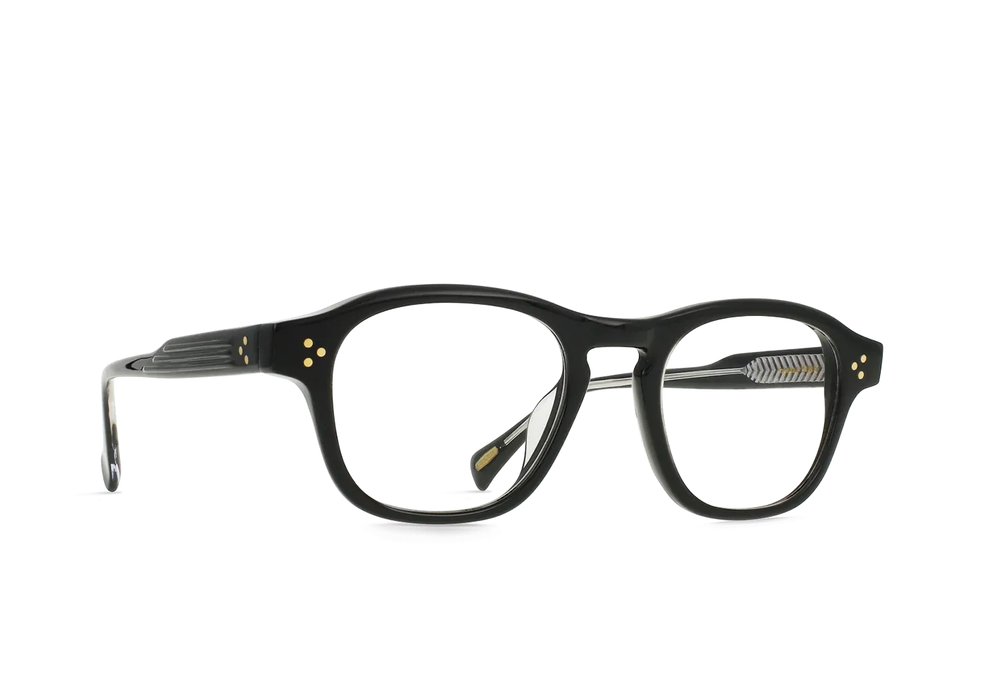 Raen Lavoy occhiali da vista Crystal Black 49 squadrati