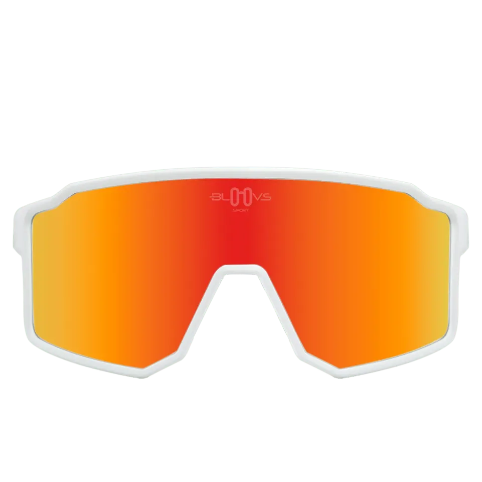 Bloovs Copenhagen Bianco Arancio occhiale da sole polarizzato