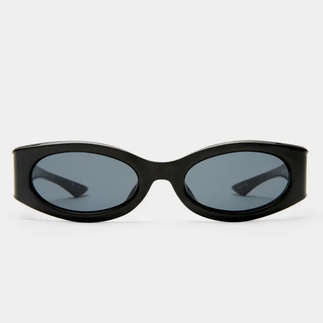 Le Specs Glaciem occhiali da sole nero avvolgenti