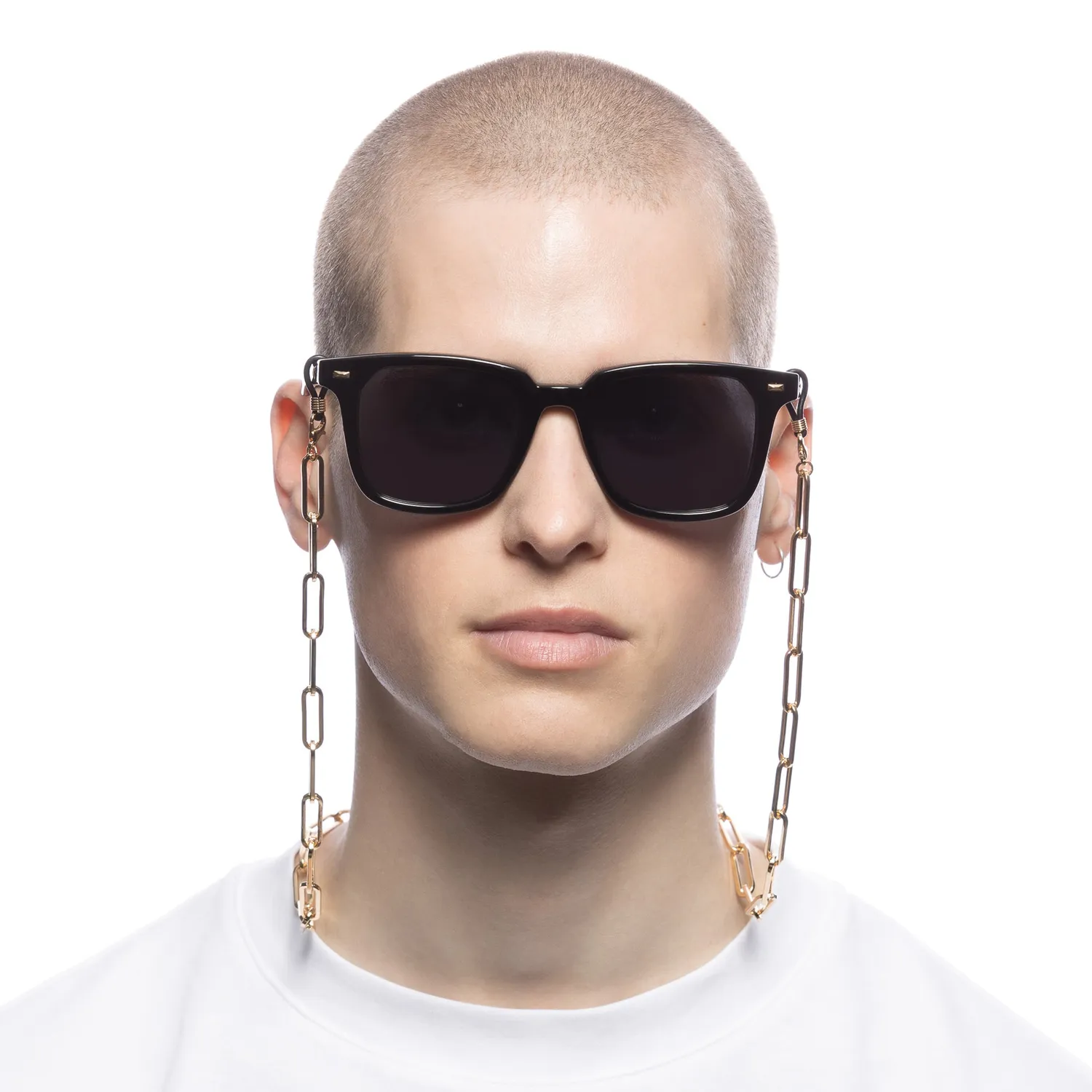 Le Specs Bold Link Neck Chain catenella oro