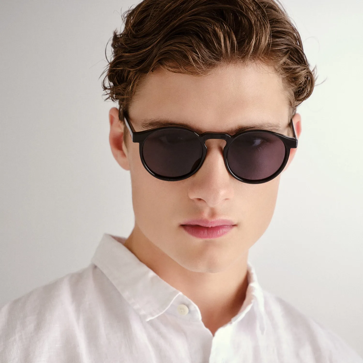 Le Specs Teen Spirit Deux occhiale da sole nero tondo