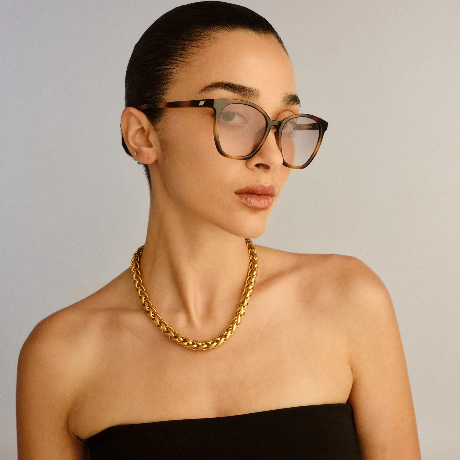Le Specs Nirvana occhiale da sole tartarugato cat-eye
