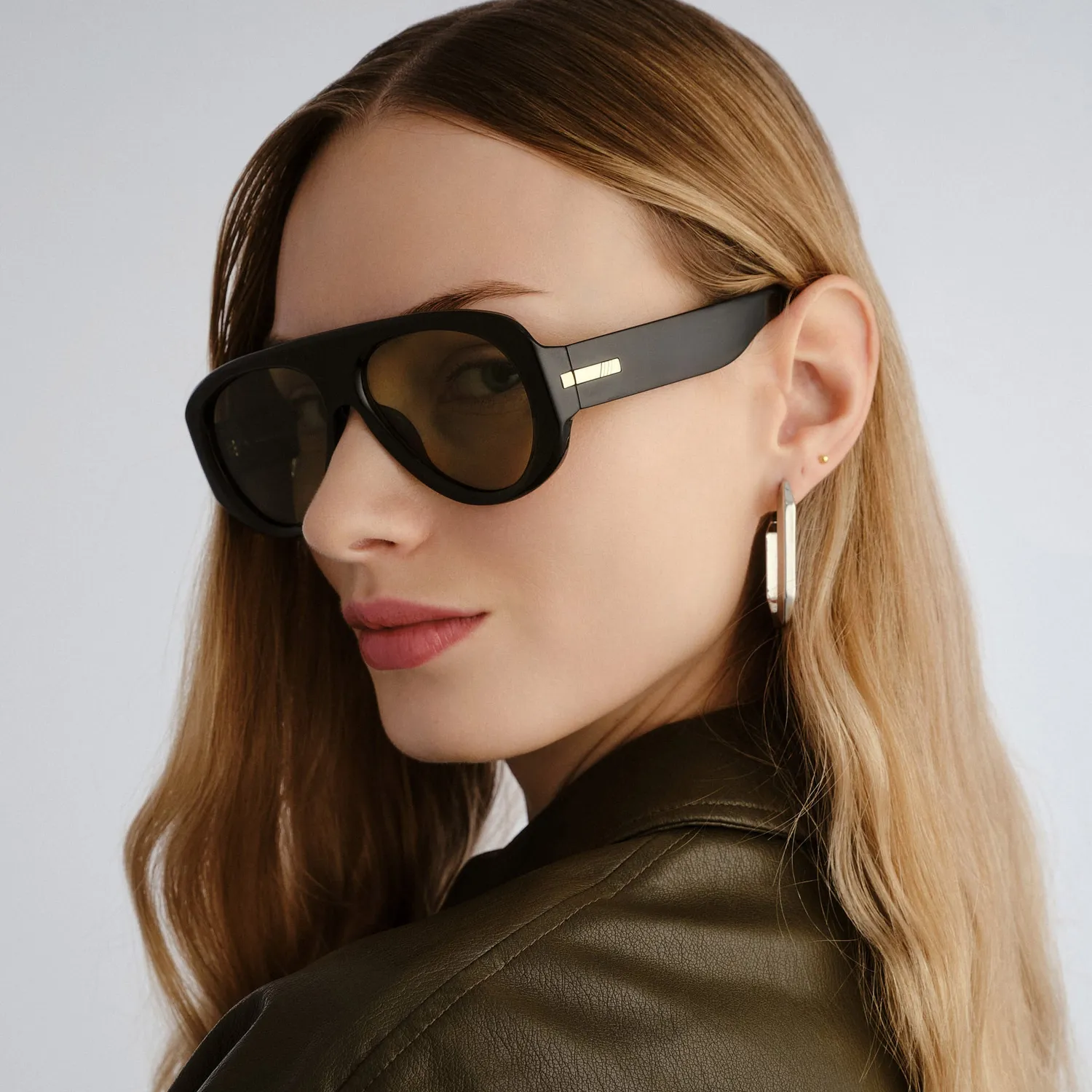 Le Specs Dream Boat occhiali da sole moss aviator