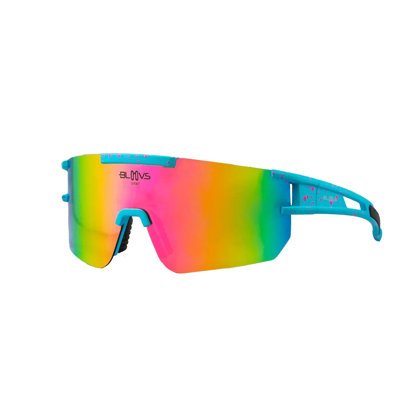 Bloovs Zoncolan Clear Blue Drop Polarized occhiali da sole sportivi