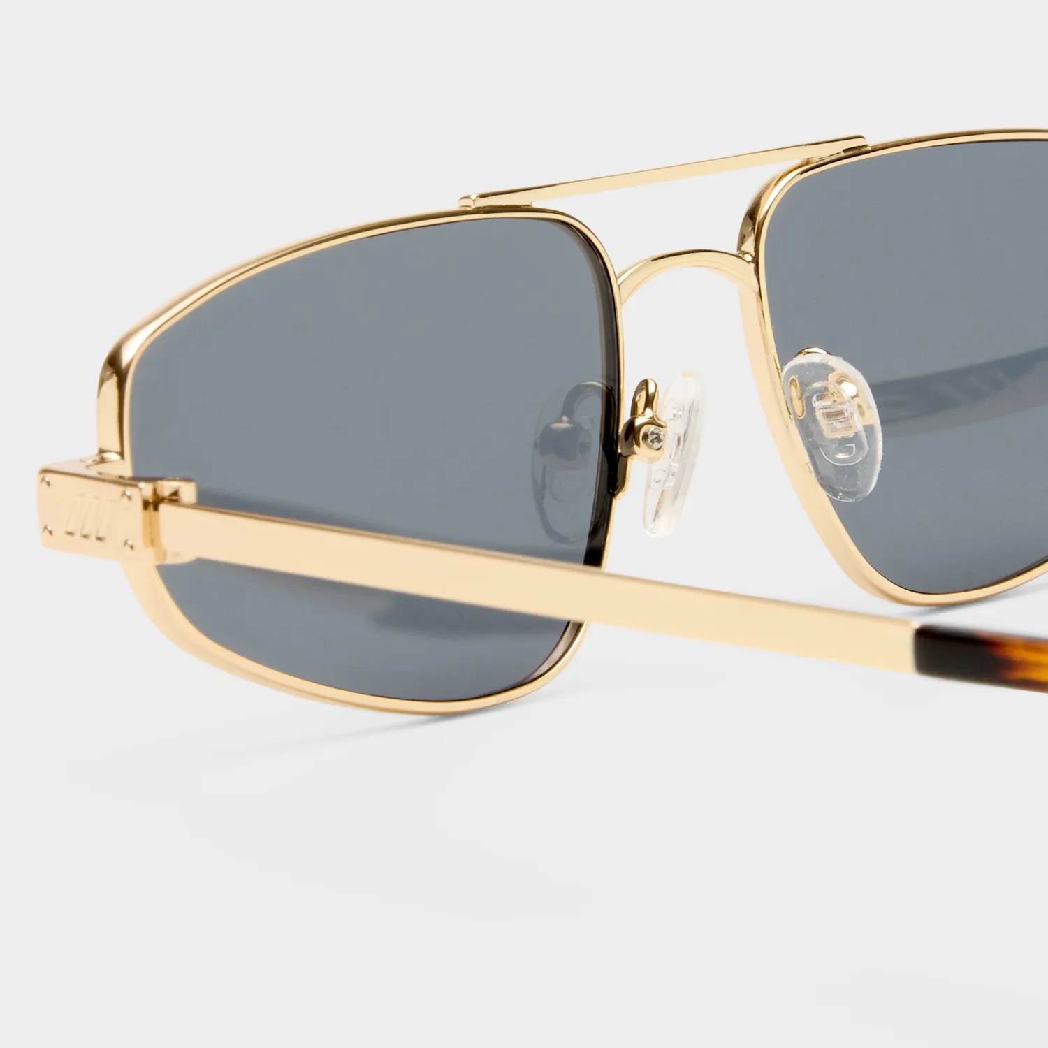 Le Specs Treasure occhiale da sole oro smoke mono