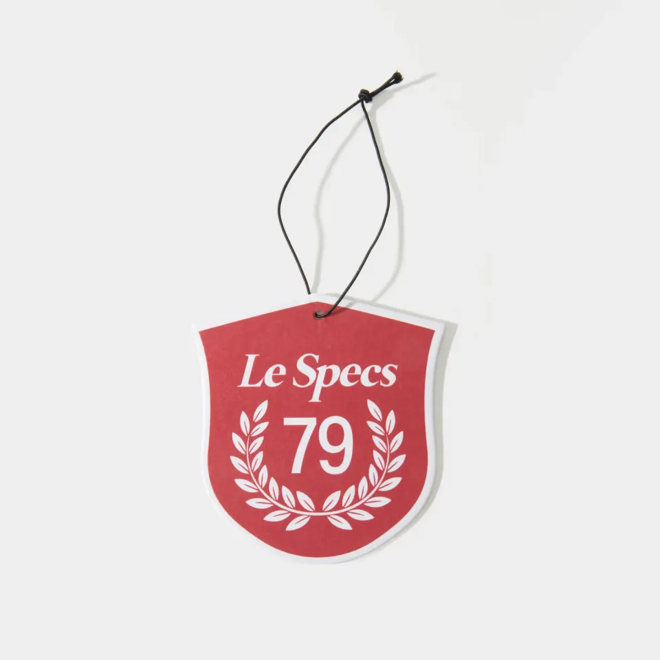 Le Specs 79 profumatore auto rosso bianco new car