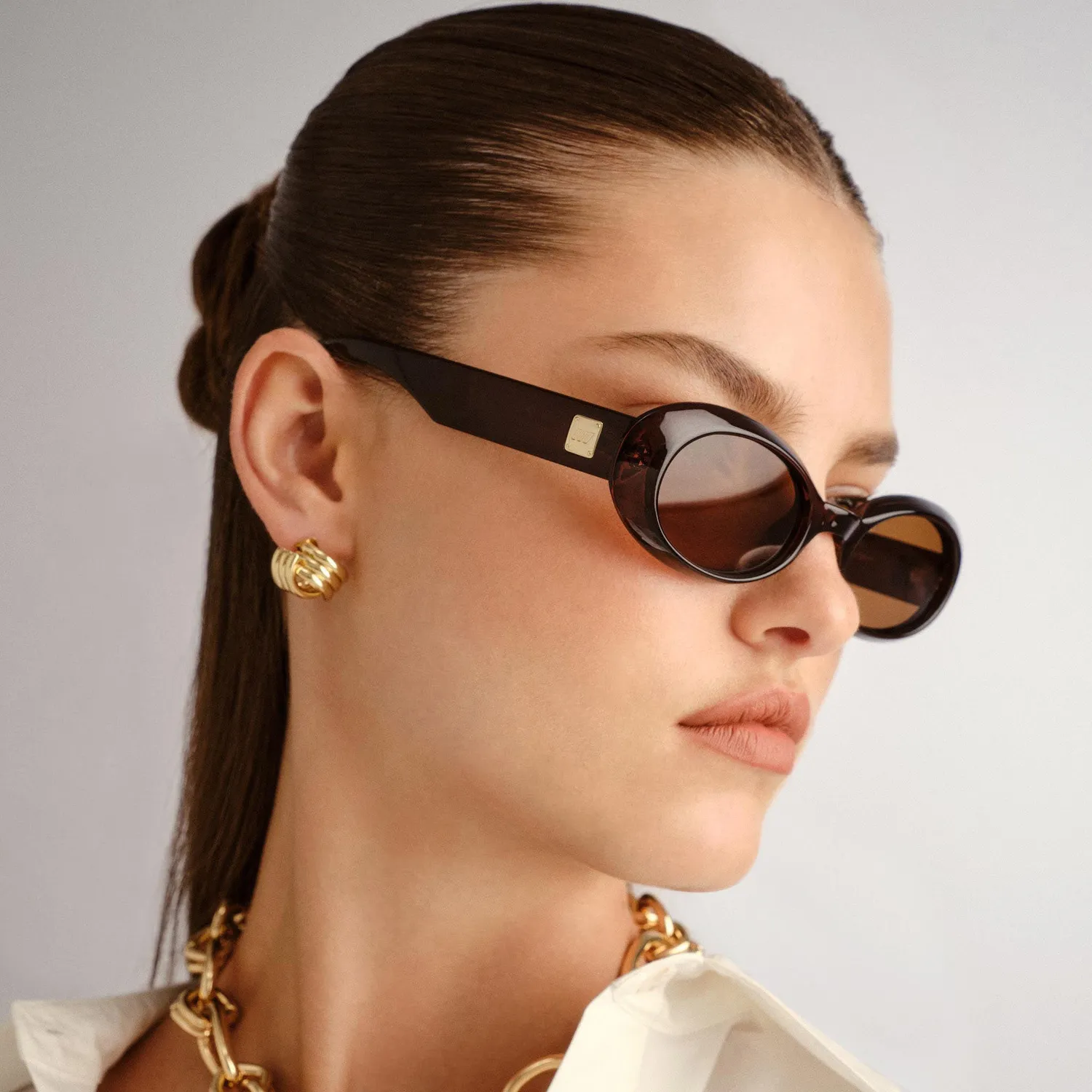Le Specs Work It! occhiali da sole cocoa polarizzati