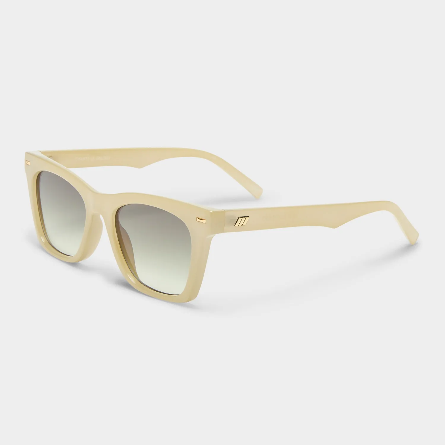 Le Specs Chante occhiali da sole avorio sfumati