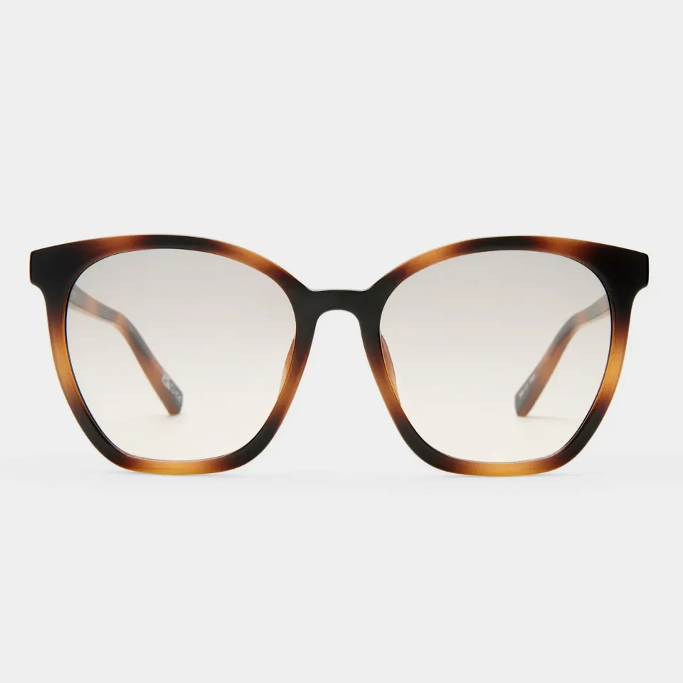 Le Specs Nirvana occhiale da sole tartarugato cat-eye