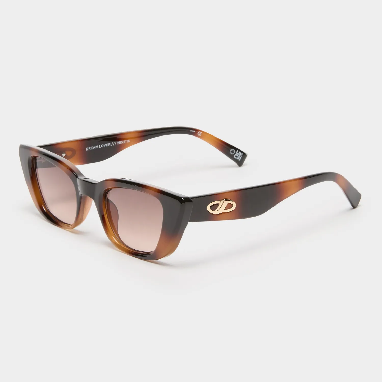 Le Specs Dream Lover occhiali da sole dark tort cat-eye