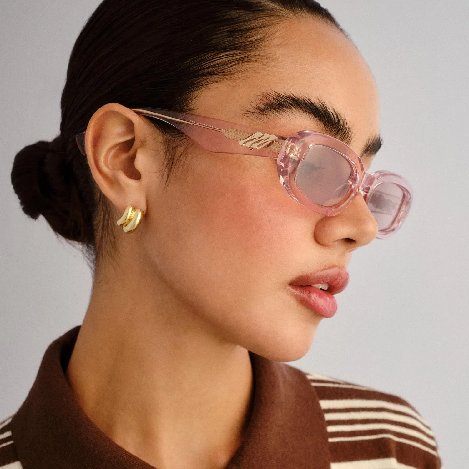 Le Specs Numero Siete occhiali da sole pink salt smoke