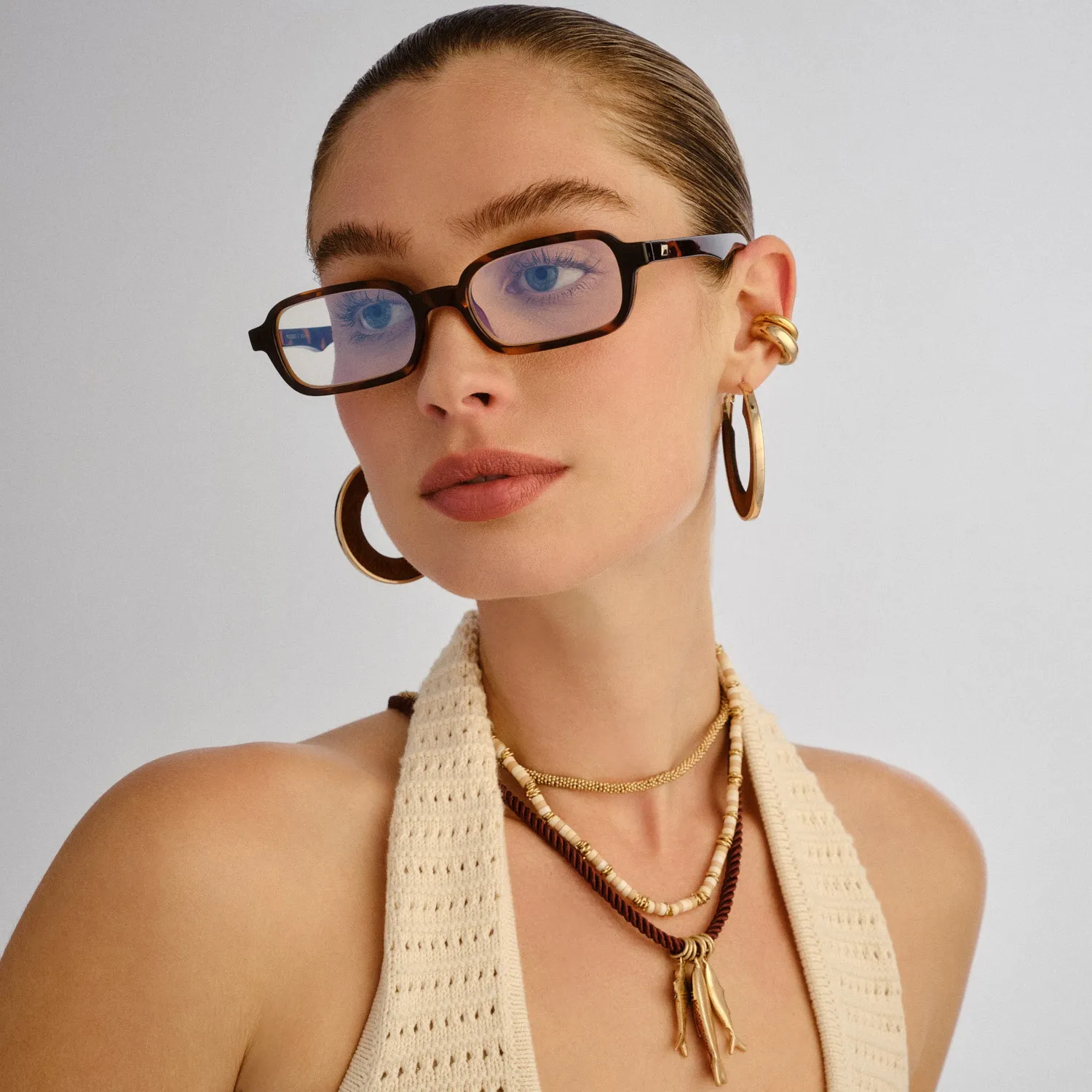 Le Specs Pilferer occhiali luce blu tartarugato
