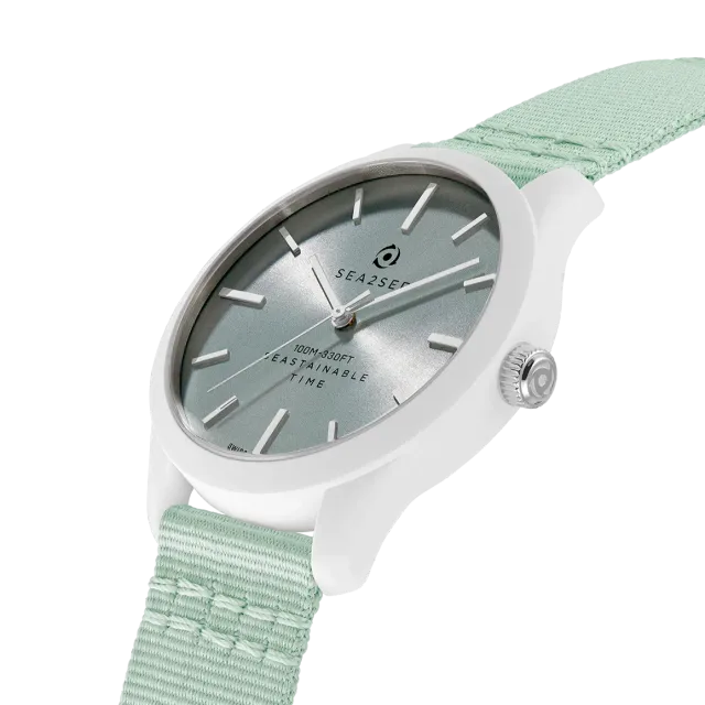 Sea2See Fiji 06 orologio 37 mm quadrante verde