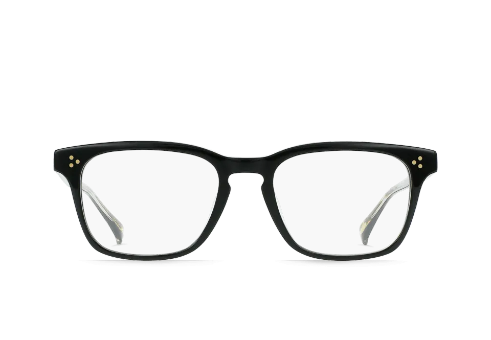 Raen Naiven montatura da vista Crystal Black 55 quadrata