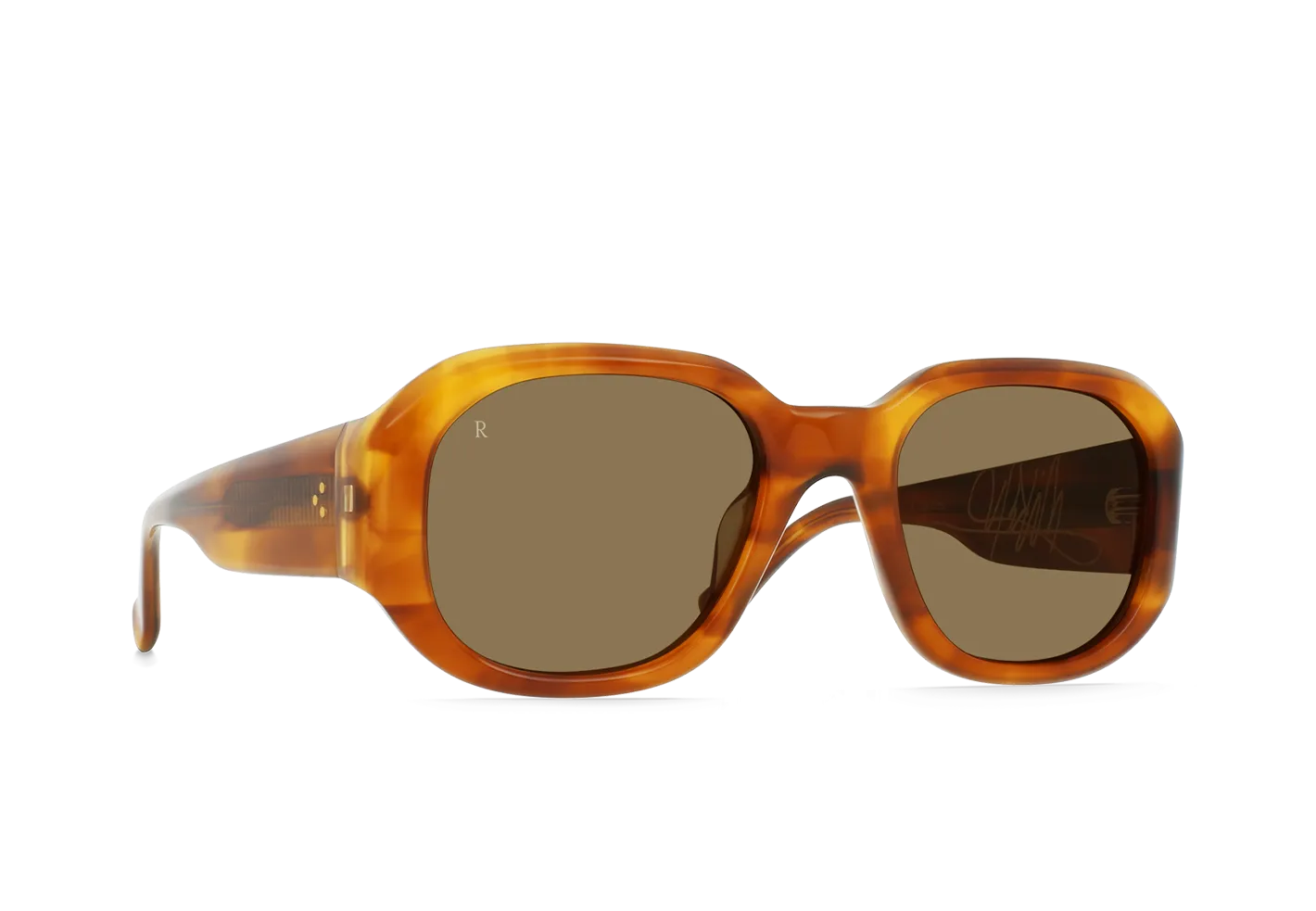 Raen Zouk Santa Fe Tortoise Aria occhiali da sole 53 oversize