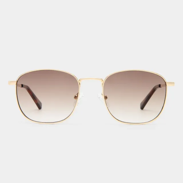 Le Specs Neptune Deux occhiale da sole oro marroni
