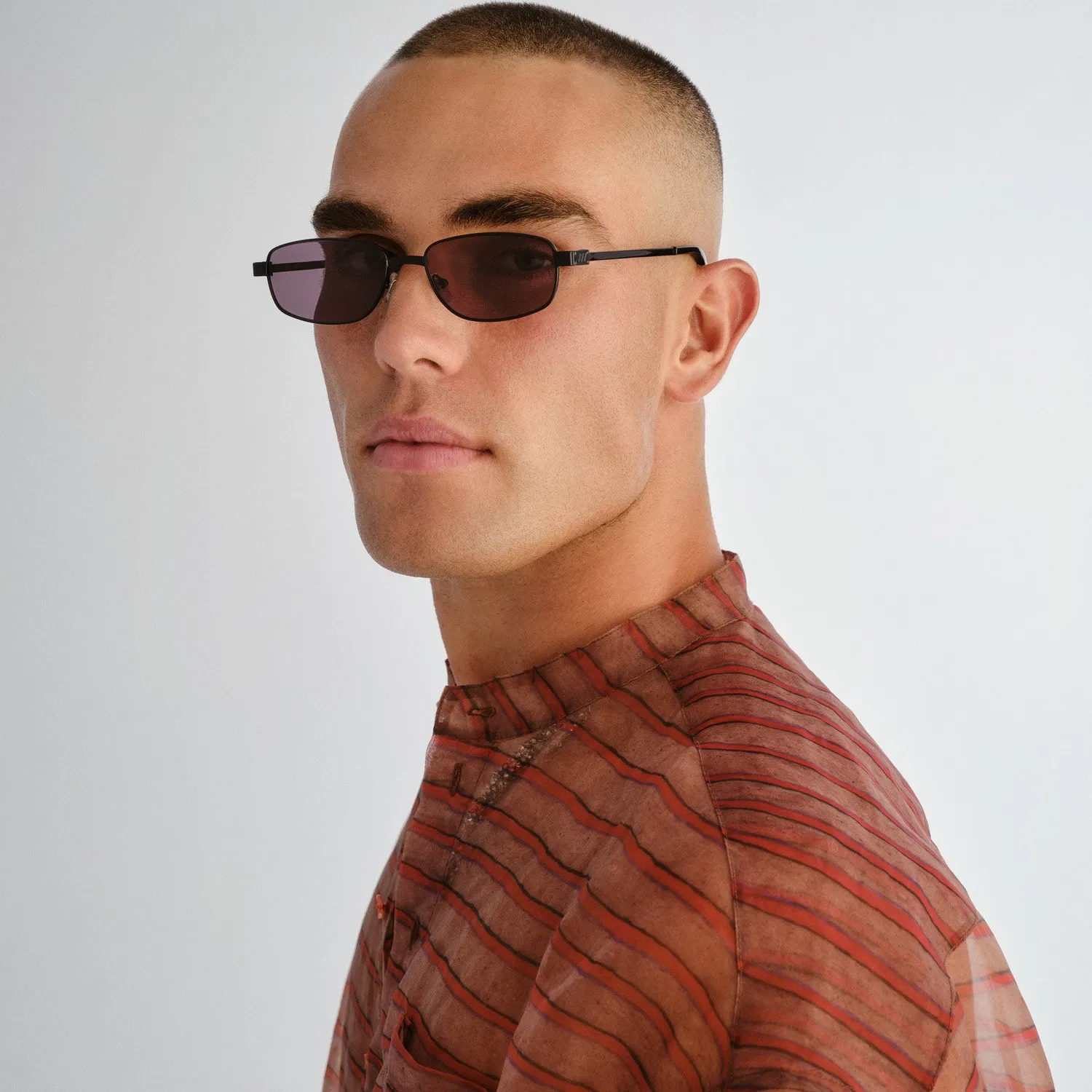 Le Specs Torrid occhiali da sole black rettangolari