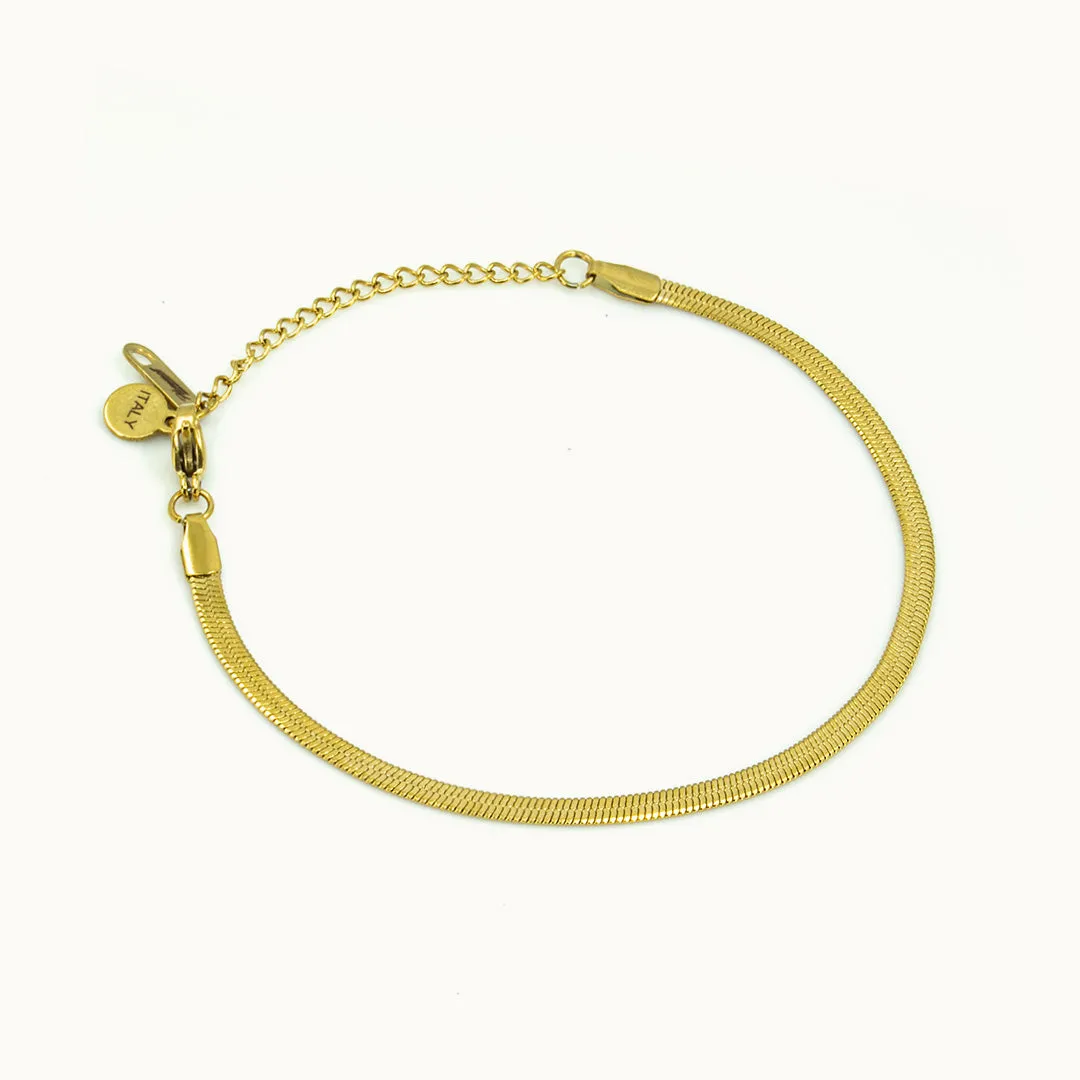 Hemmet Principle bracciale spina oro bianco 17 cm