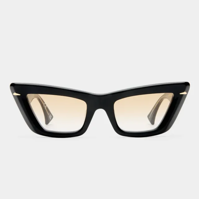 Le Specs Lucia occhiali da sole cat-eye nero acetato