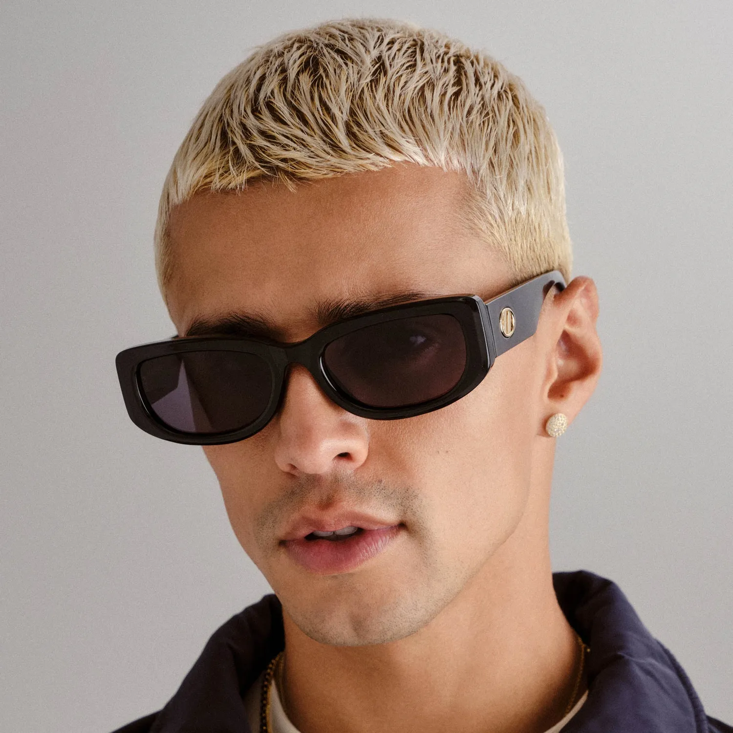 Le Specs Monopoly occhiali da sole nero lente fumé