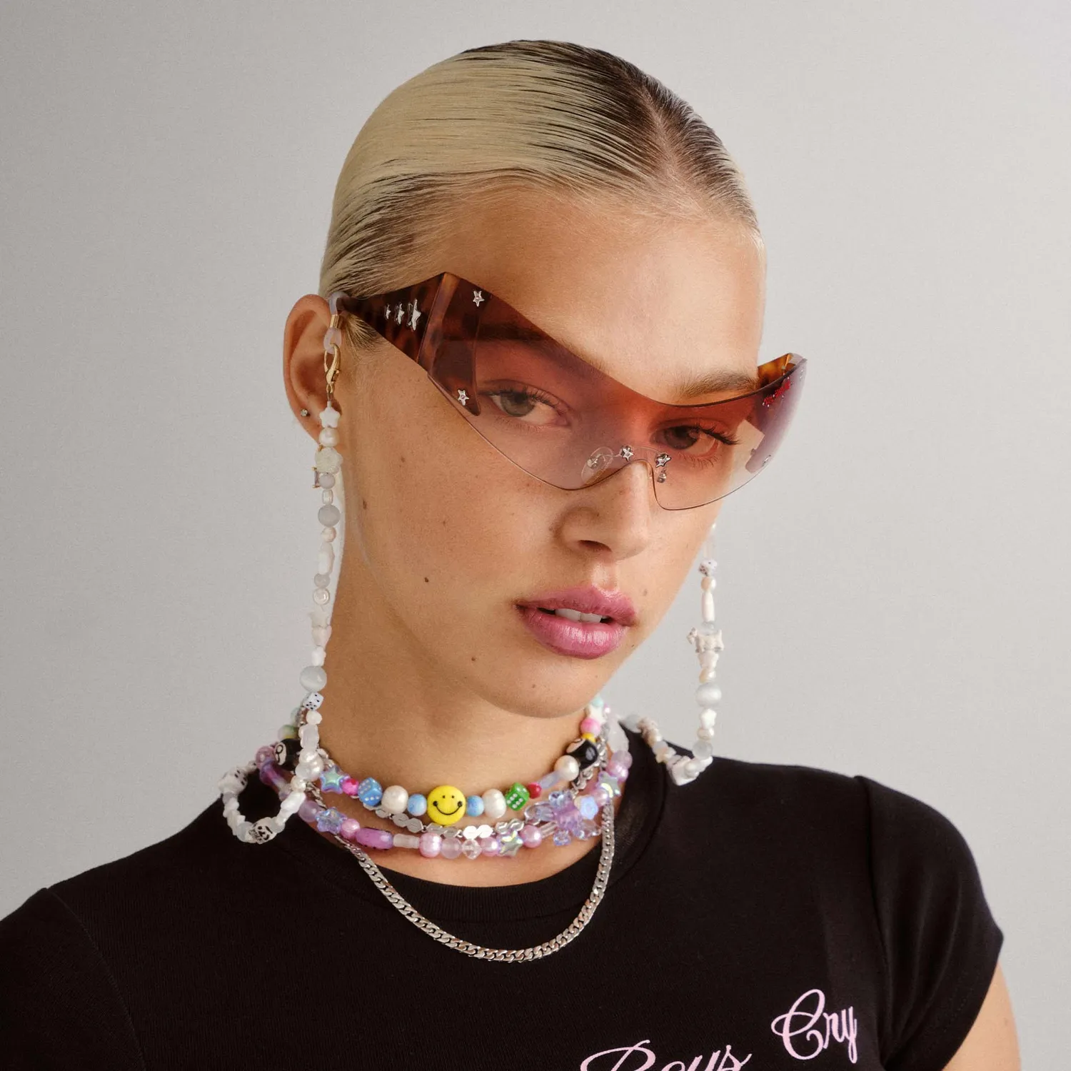 Le Specs I Am A Rich Man occhiali sole tartarugato