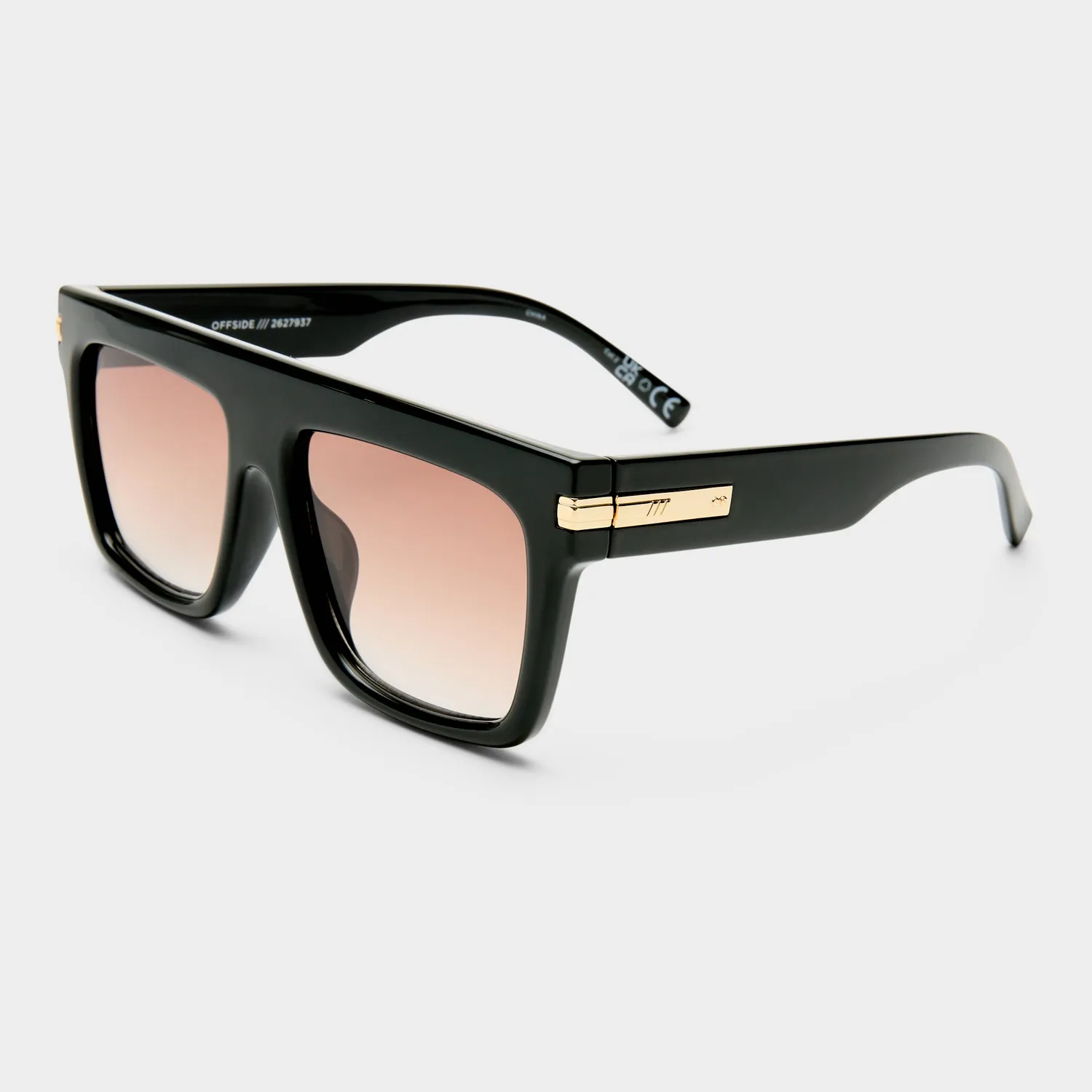 Le Specs Offside+ occhiali da sole shield dark khaki