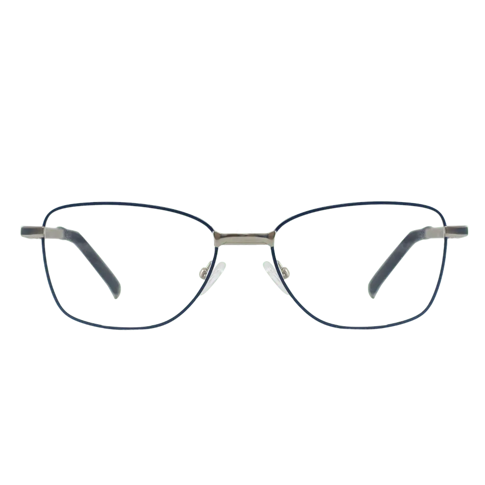 Bloovs Zenith Matte Blue Low Silver montatura blu unisex