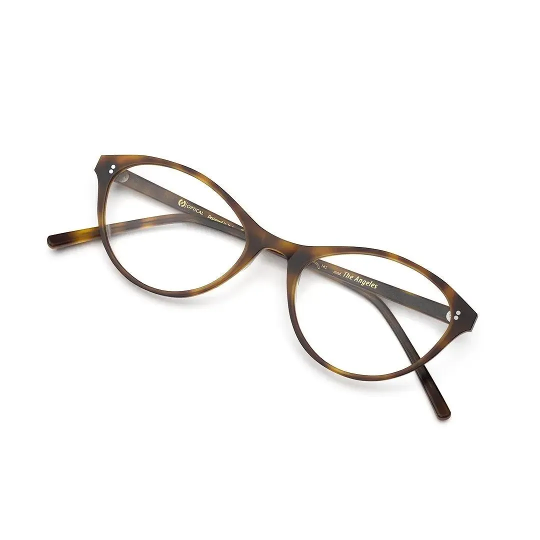 Hemmet America The Angeles montatura da vista havana cat-eye