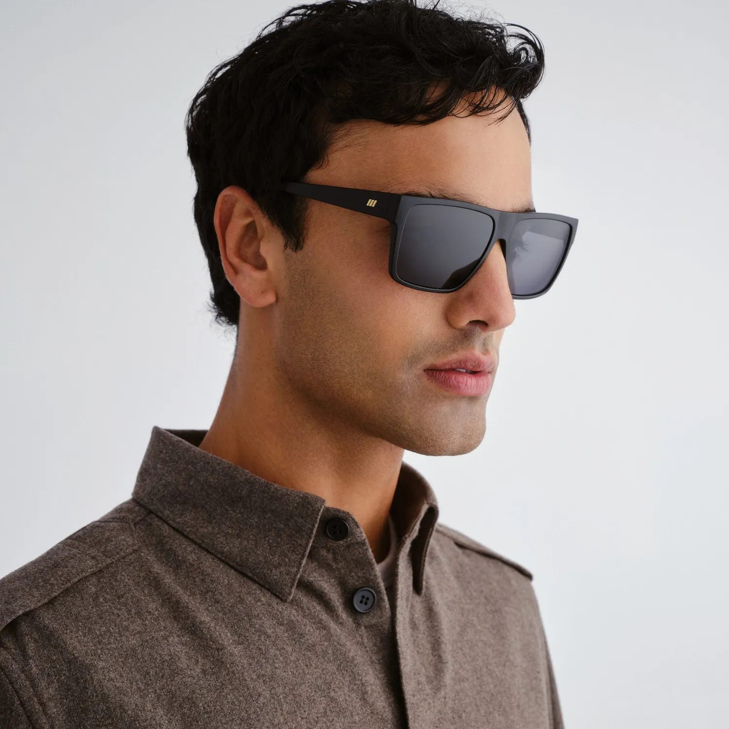 Le Specs Dark Magic occhiale da sole nero polarizzato